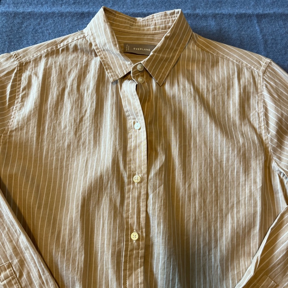 Everlane Button Up Broadcloth Shirt